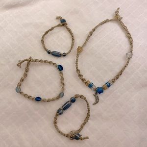 Hemp Jewelry Set